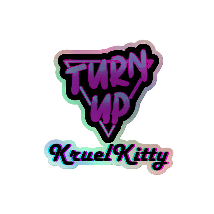 Turn Up Kitty Stickers product image (2)