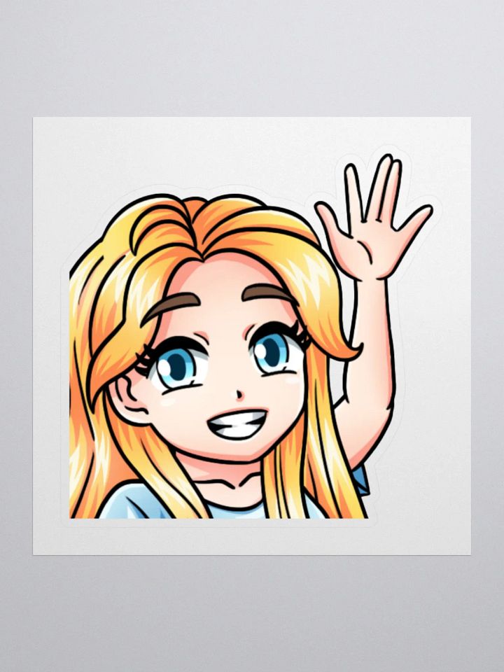 Melissa Wave Emote Sticker product image (1)