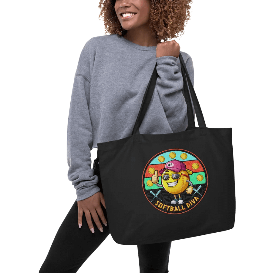 Softball Diva Thumbs-Up Tote Bag product image (3)