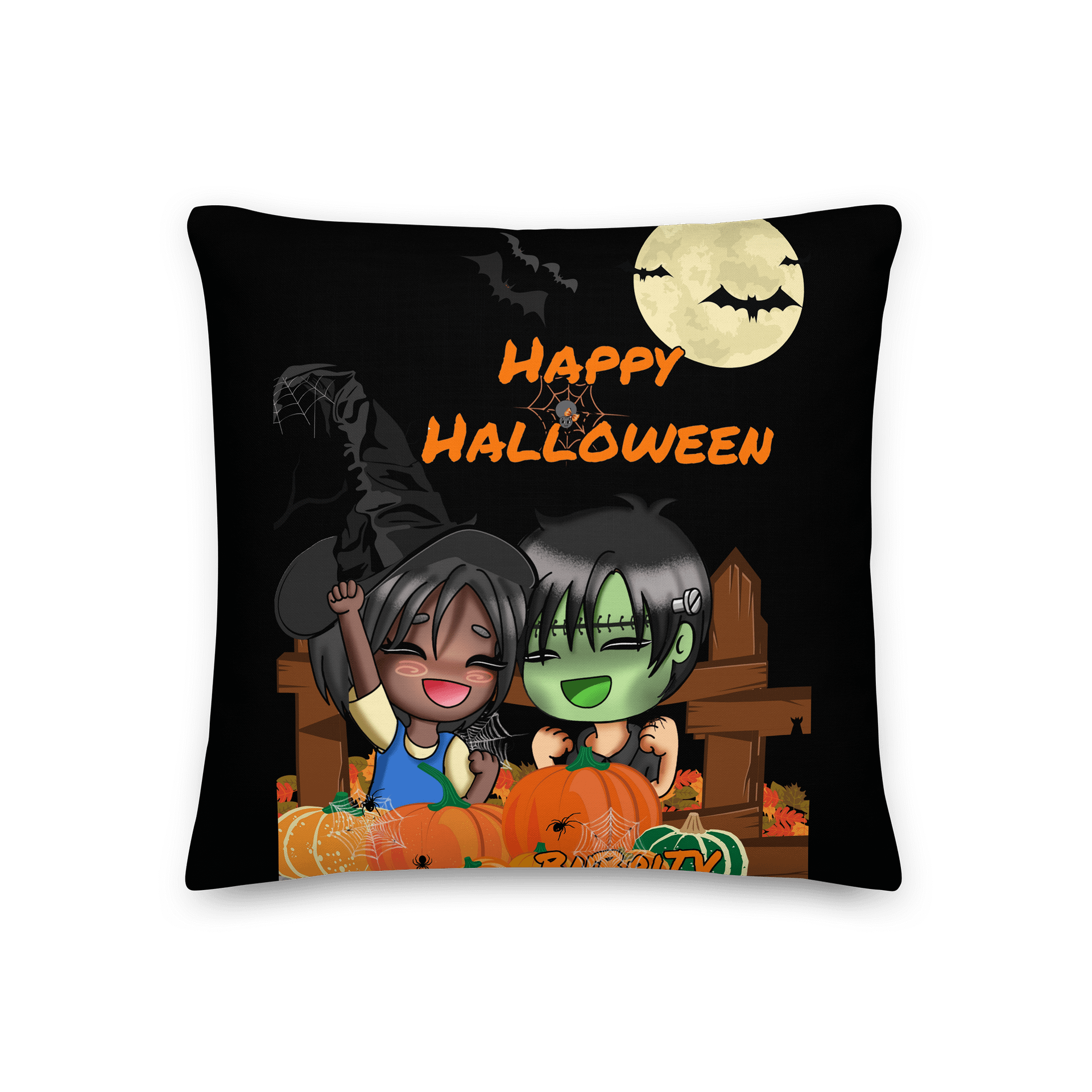 Halloween Pillow Black product image (1)