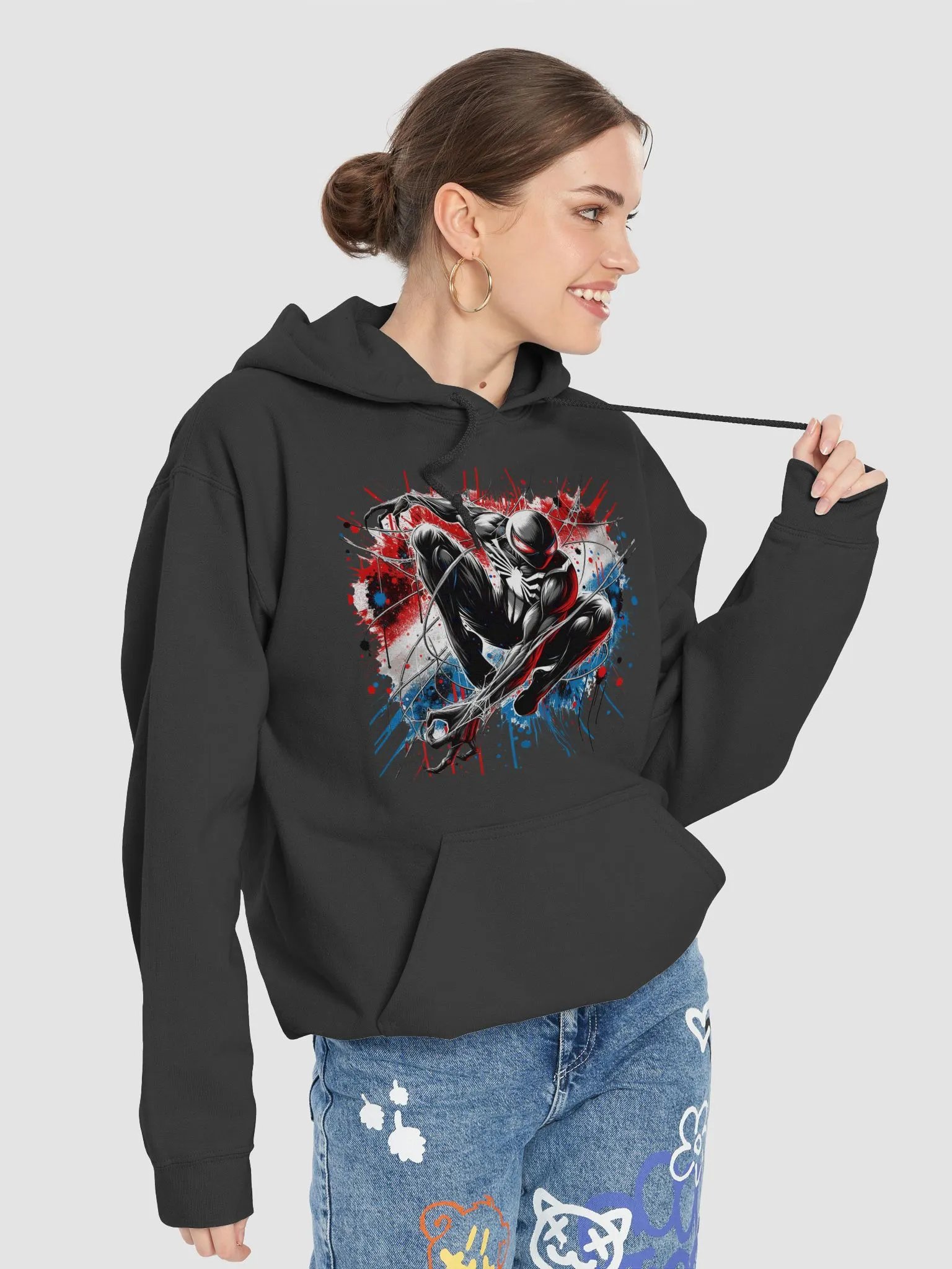 RWB Venom Spiderman Hoodie DTG product image (7)