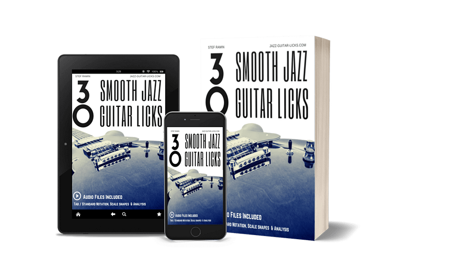 30 Smooth Jazz Licks For Guitar - PDF Method With Audio product image (2)