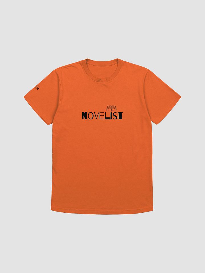 Novelist Black Text Supersoft T-shirt product image (3)