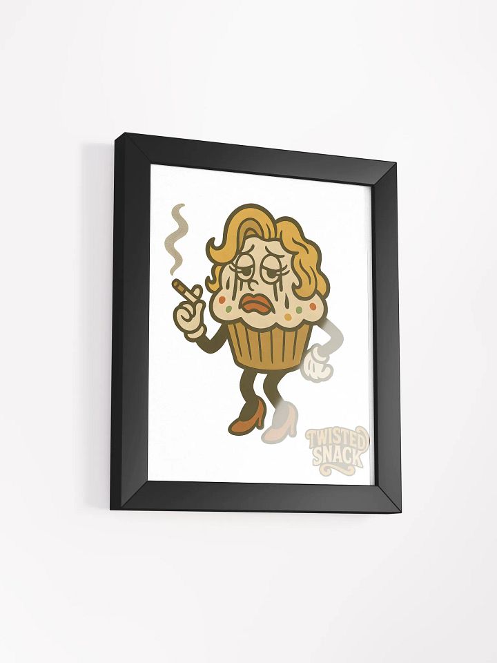"Frosted & Feral" Framed Print – Twisted Snack Collection product image (2)