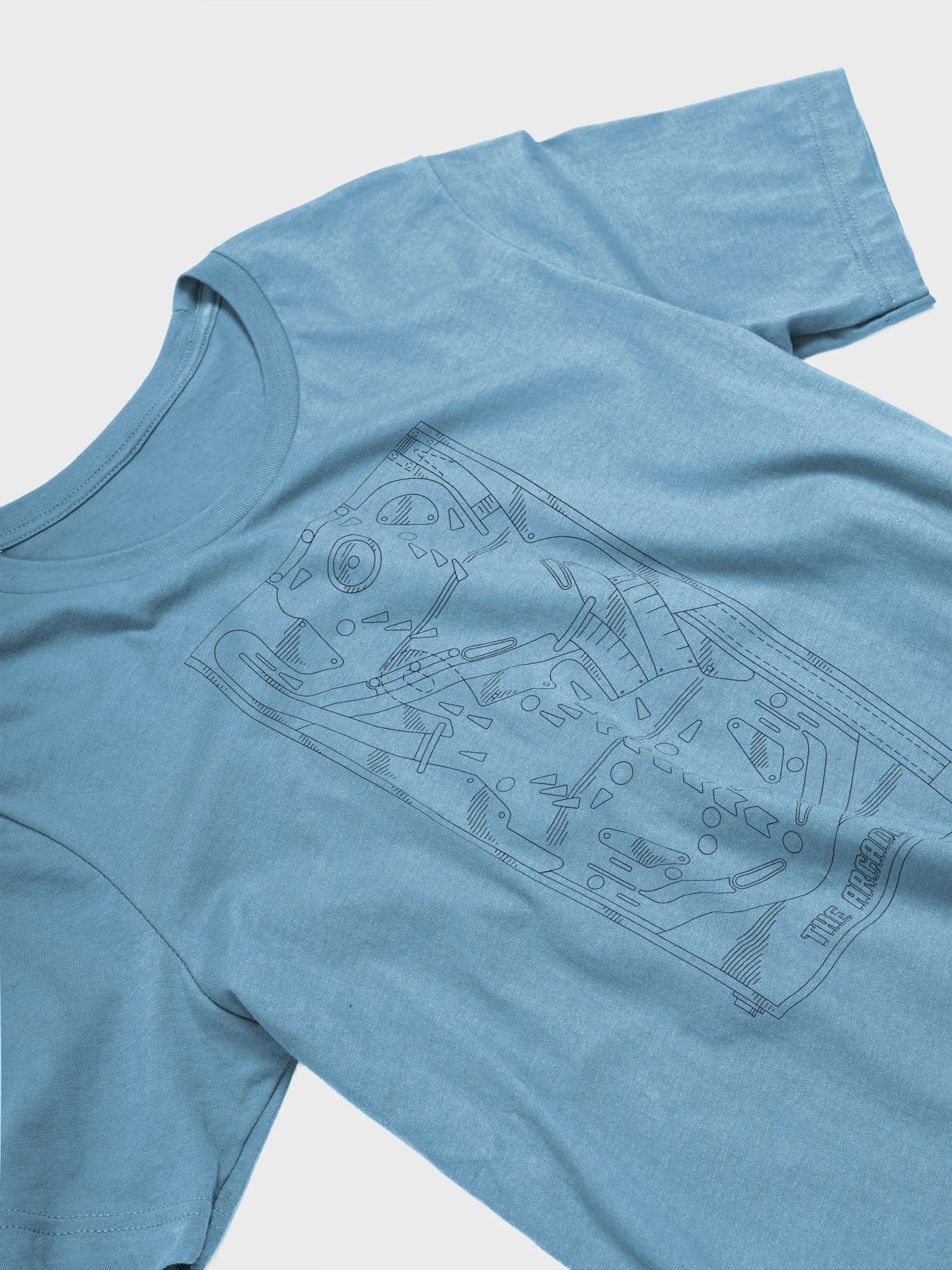 Pinball Blueprint ∙ Light Tee product image (2)
