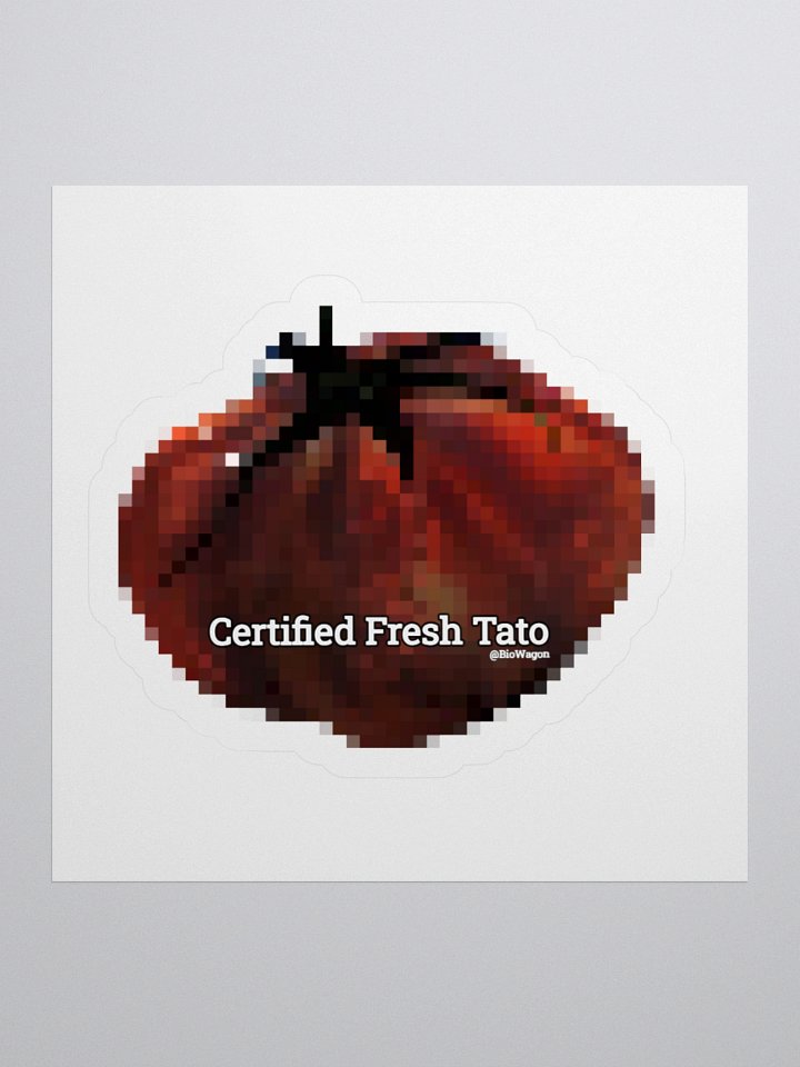 "Certified Fresh Tato" Sticker product image (2)