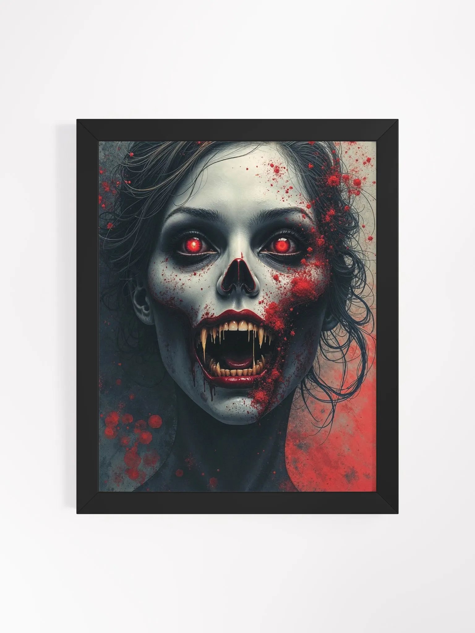 Ghastly Gaze Framed Print product image (4)