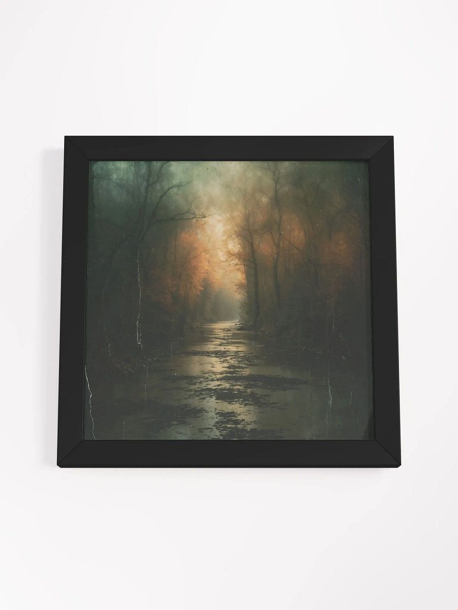 Flooded Forest Path Framed Print product image (38)