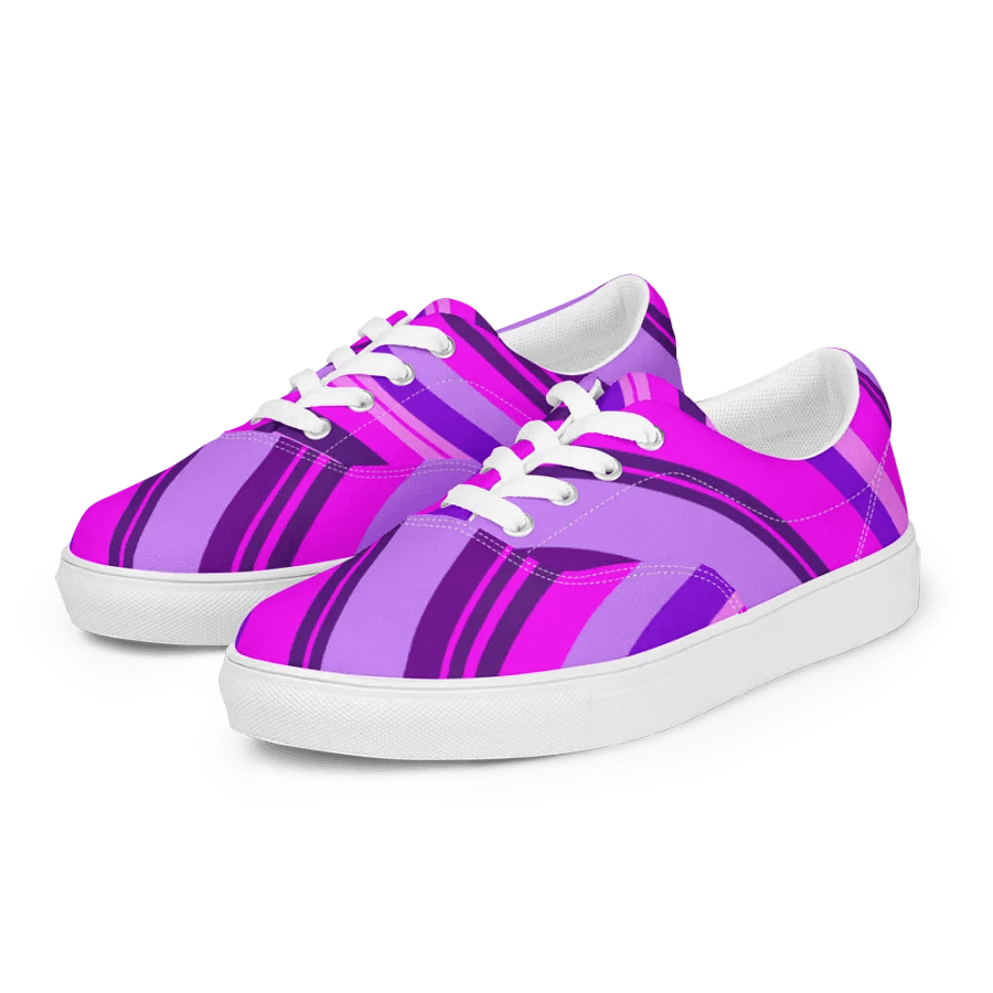 Pink Swirl Lace-Up Shoes product image (3)