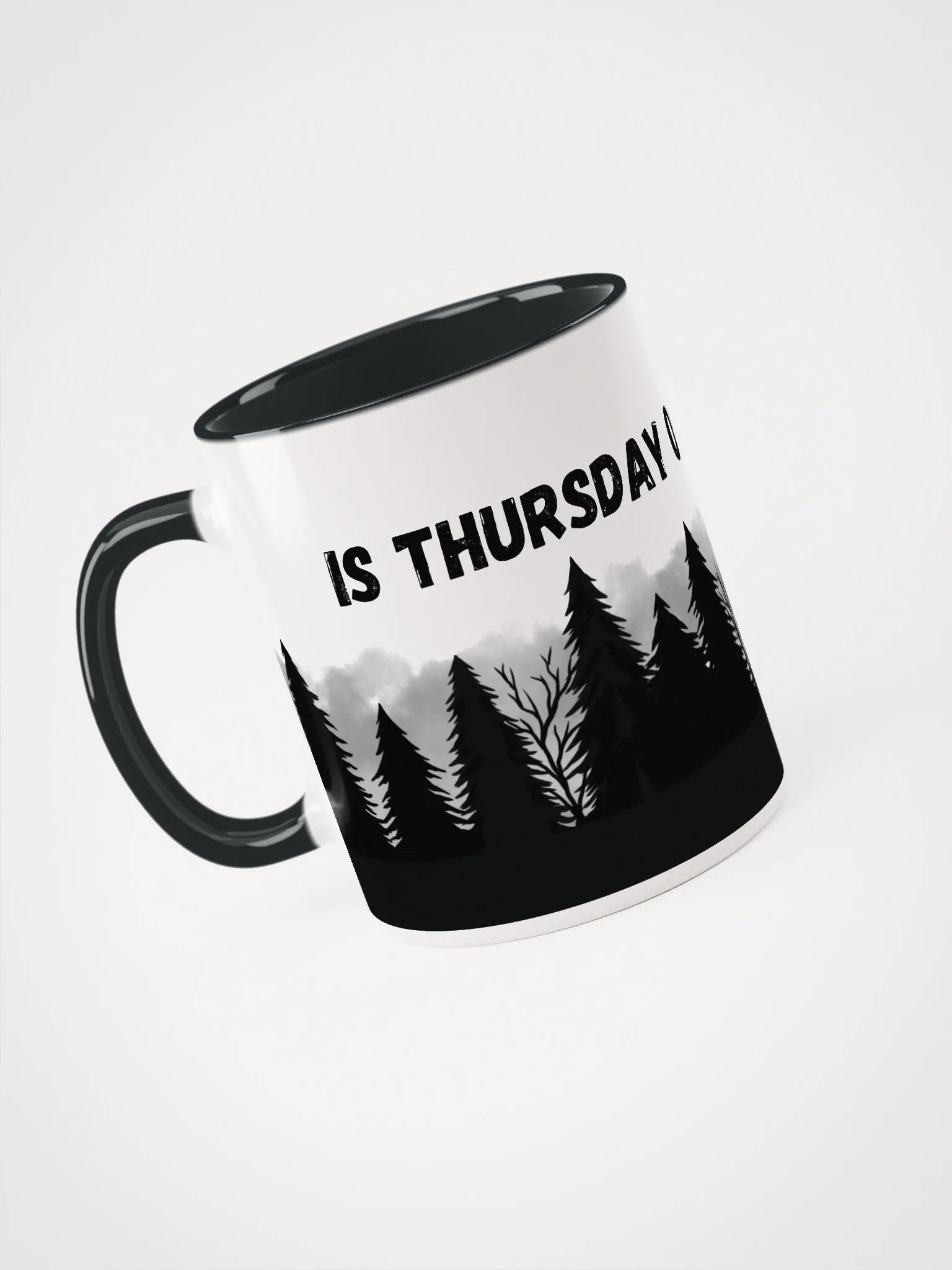 Is Thursday Over Yet? Black mug product image (3)