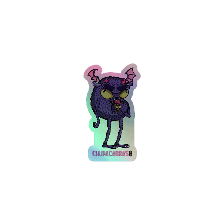 Chupacabras - Sticker (Holographic Kiss Cut) product image (1)