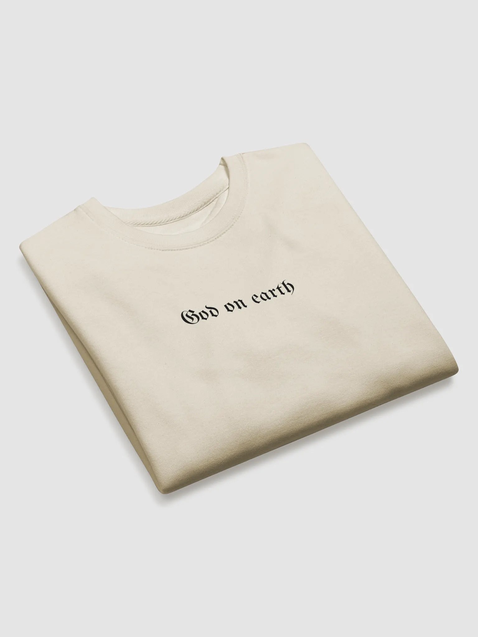 God on earth Philippians 2:8 ( Long-sleeve) crew neck unisex product image (8)