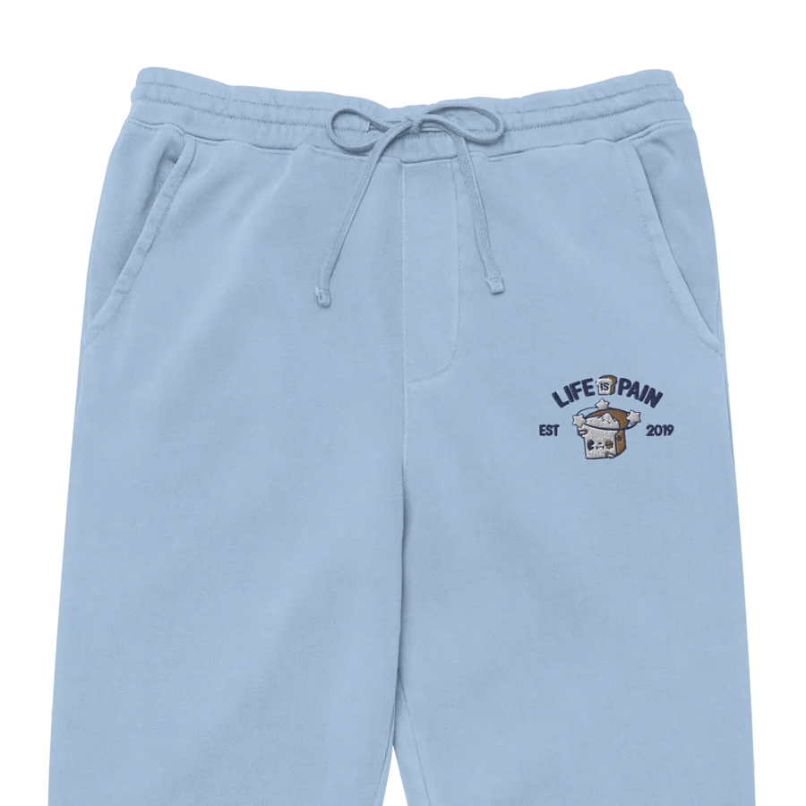 Life is Pain Embroidered Joggers product image (1)