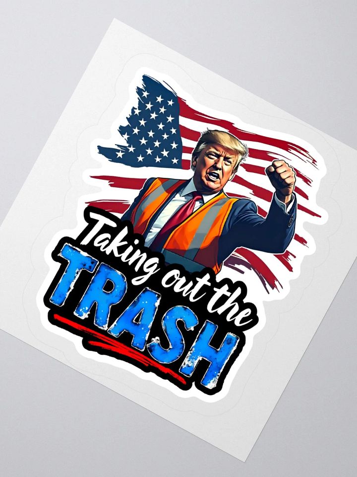 Sticker: Trump Trash Removal product image (4)