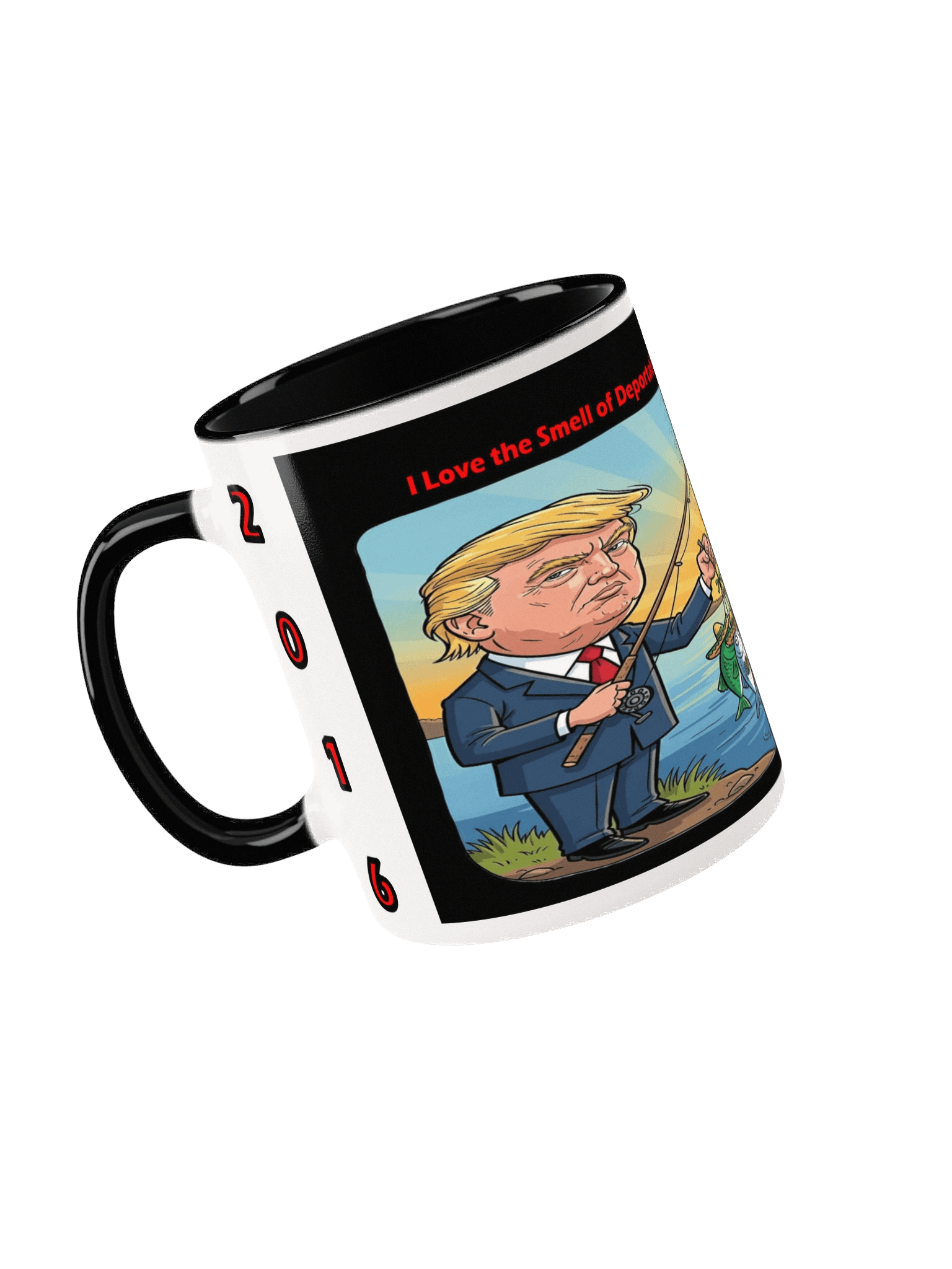 Trump Fisherman Ceramic Mug product image (4)