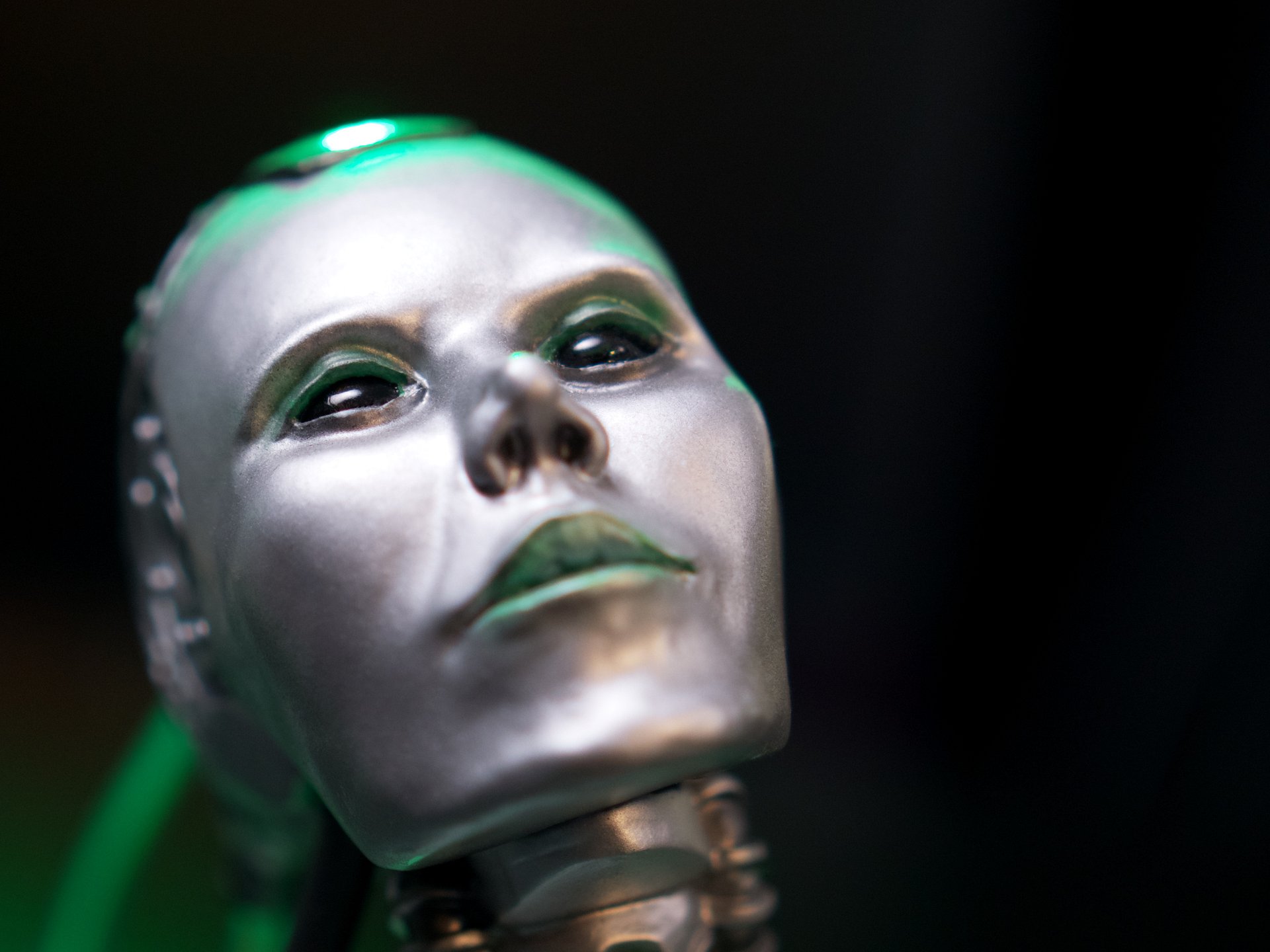 Dark FLUX Φ DF-1L1 - A humanmade Android - Project AD-01 - Art Defines Zero One product image (2)