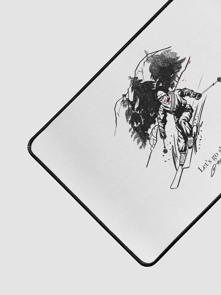 Let's Go Skiing Desk Pad product image (2)