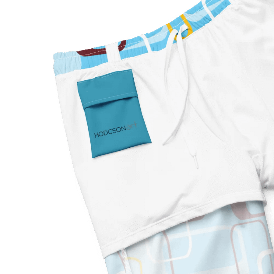 Geometric Design Swim Trunks product image (4)