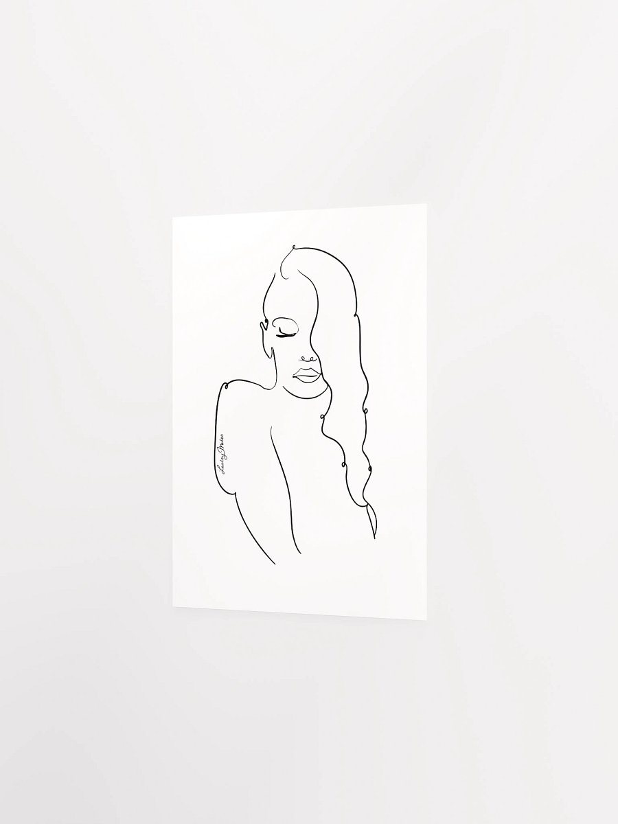 Siren Line Art Minimalist Poster product image (4)