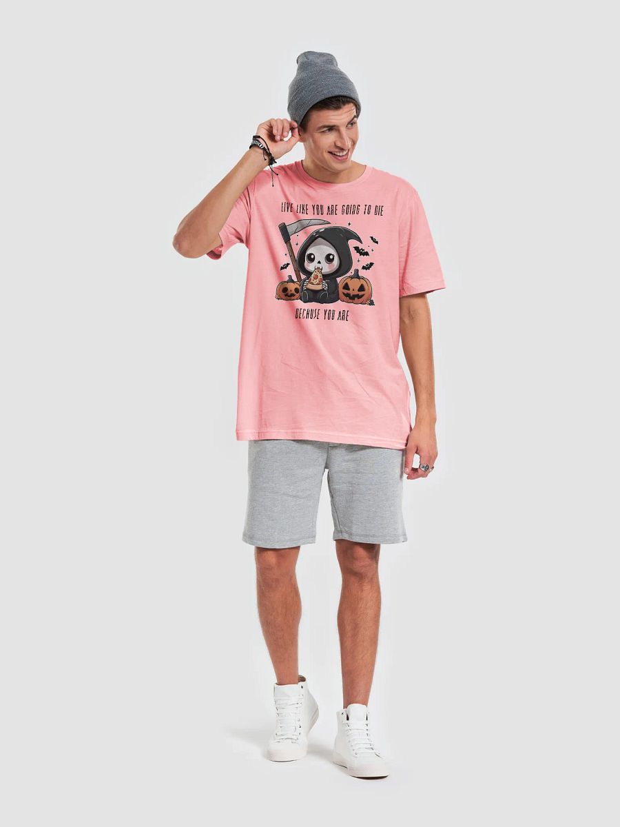 Grim Pizza Party Unisex T-Shirt - Light Colors product image (5)
