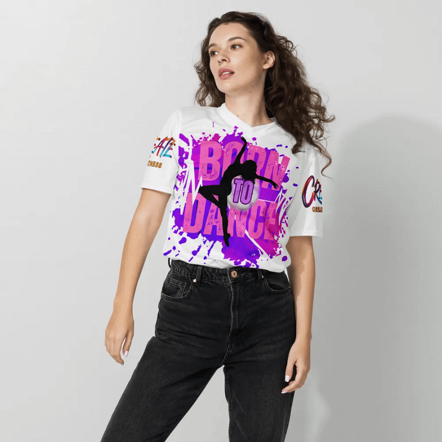 Dynamic Born to Dance Her Silhouette All-Over Print Jersey product image (8)