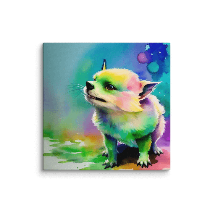 Cute Dog Digital Painting - v15 product image (1)