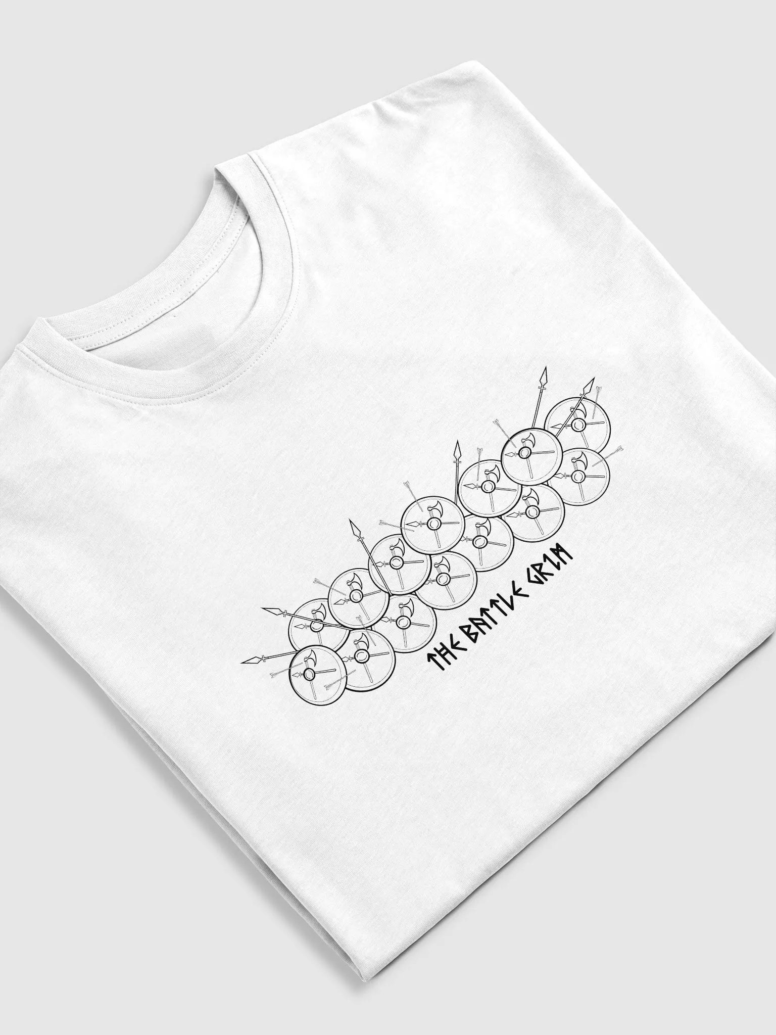 The Battle Grim Shieldwall - T-Shirt product image (5)