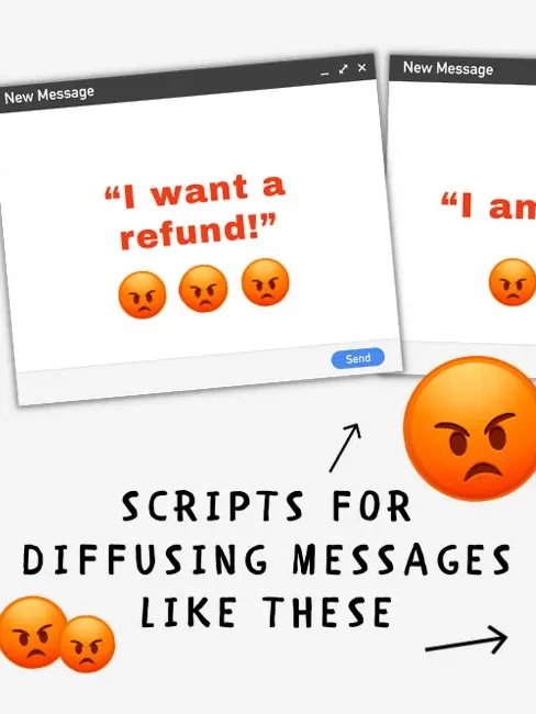 Maria’s Scripts to Handle Unhappy Customers & Internet Trolls product image (1)