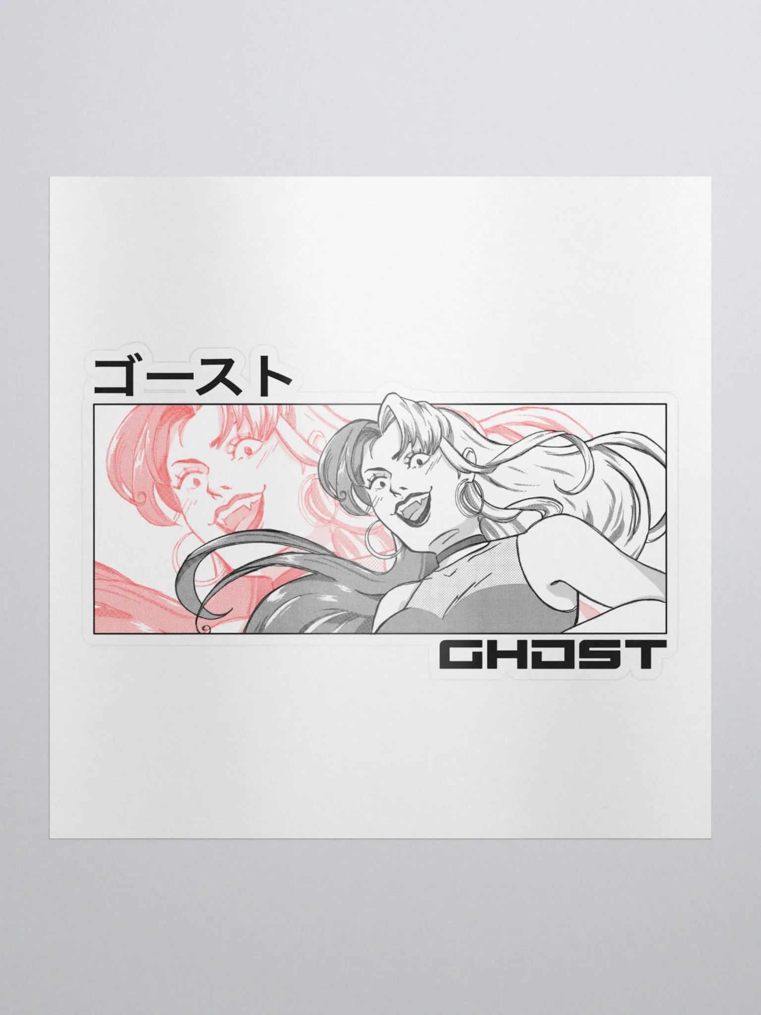 ゴースト GHOST // Kiss Cut Sticker product image (1)