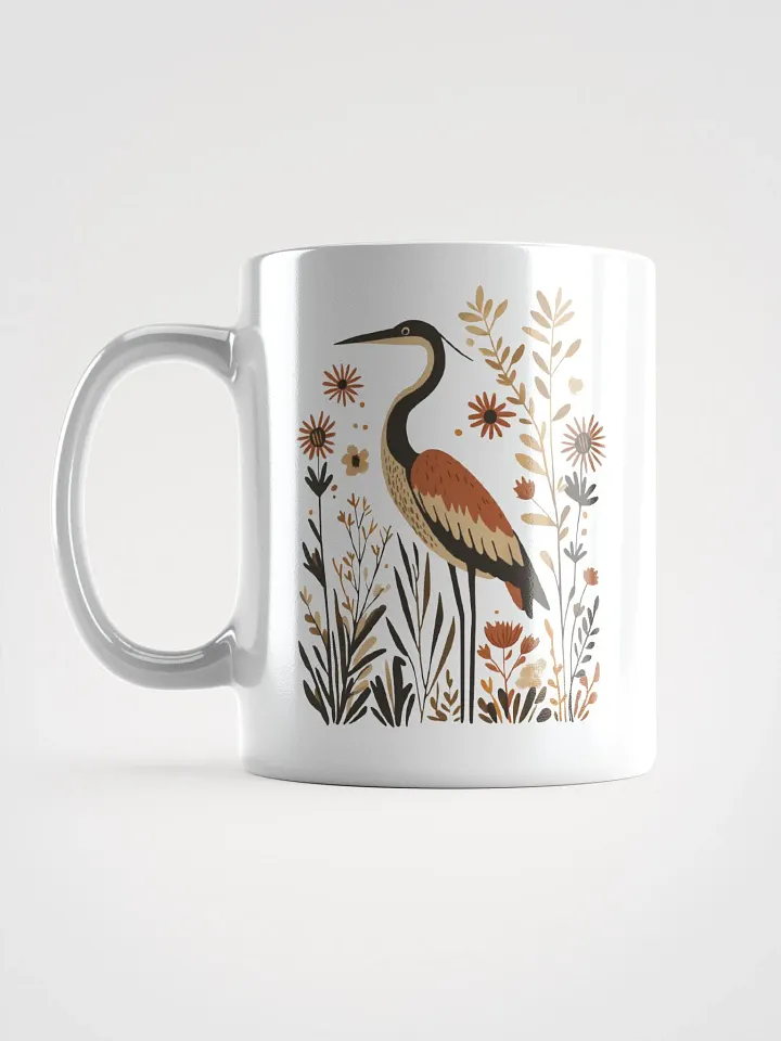 Tranquil Blue Heron Harmony Mug product image (1)