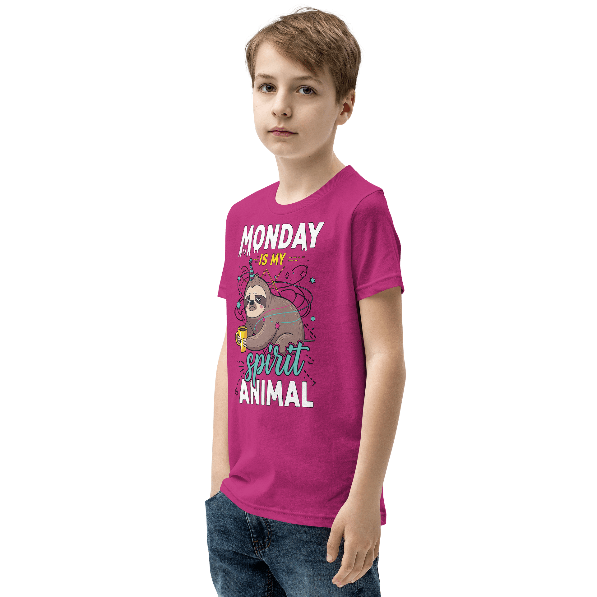 Monday is my spirit animal -dark edition- Miniature Soft * product image (35)