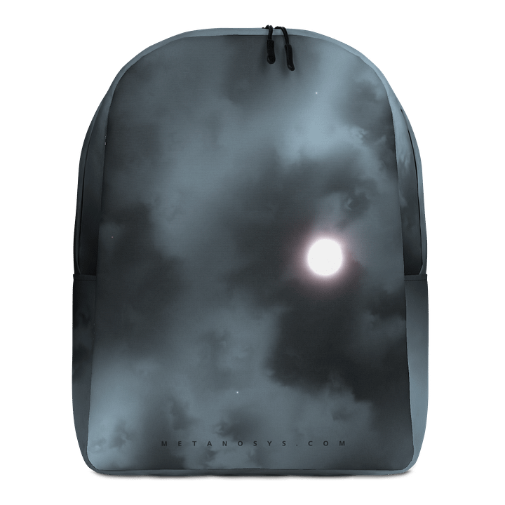 Gray Sky Minimalist Backpack product image (1)