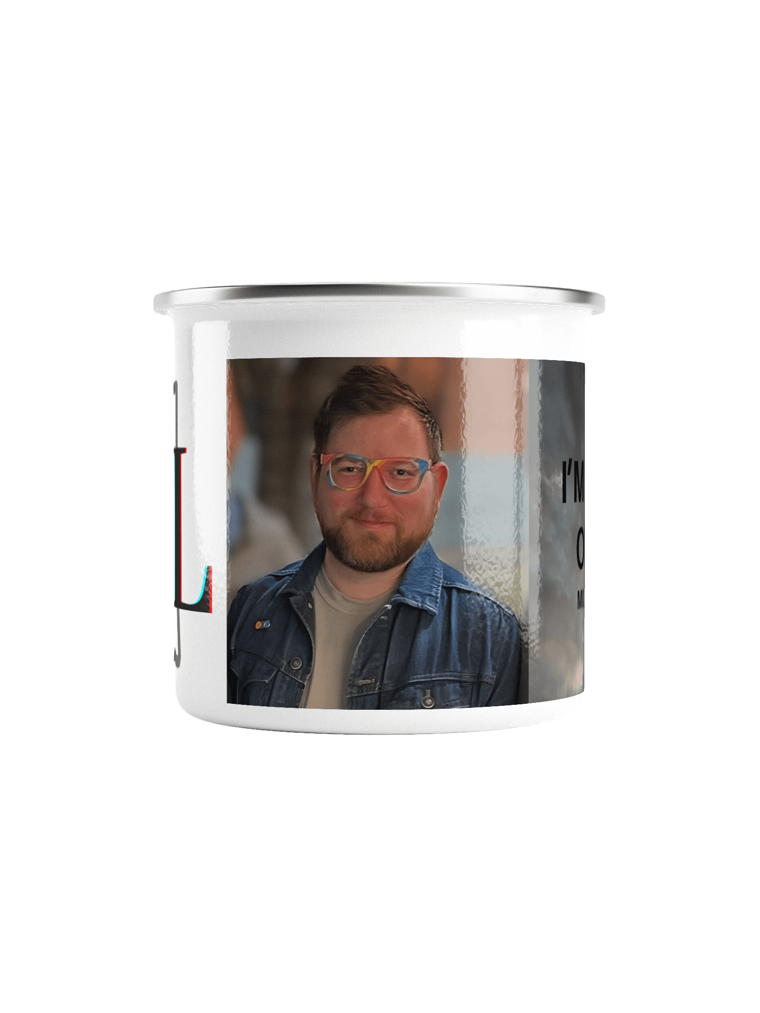 Michael With Pride Enamel Mug product image (2)