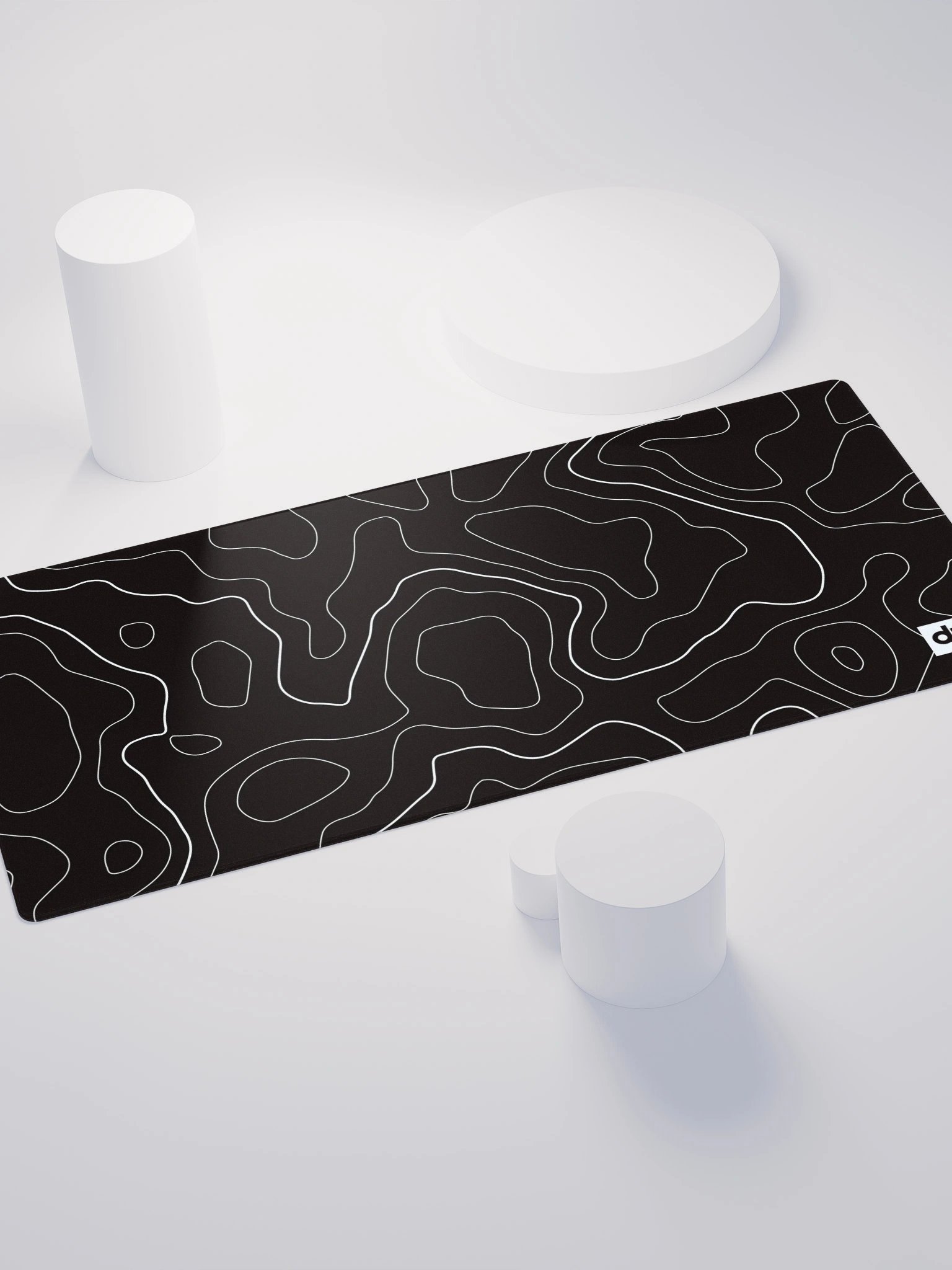 Topography Mouse Pad | Black product image (4)
