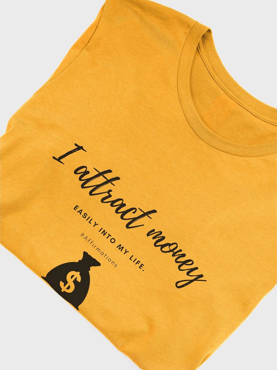 I attract money Dark Unisex Super soft T-Shirt product image (22)
