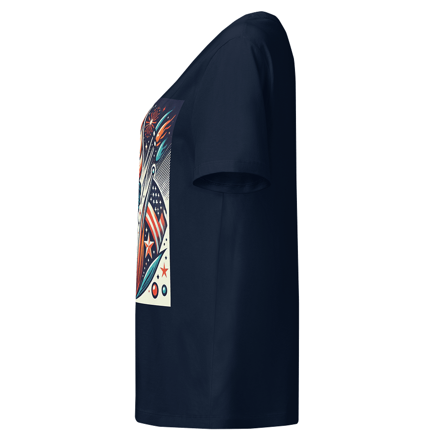 Torch of Liberty Women's Organic Tee product image (3)