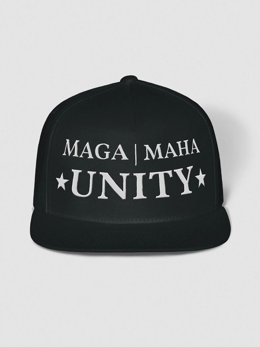 MAGA MAHA UNITY Flat Snapback Cap product image (1)