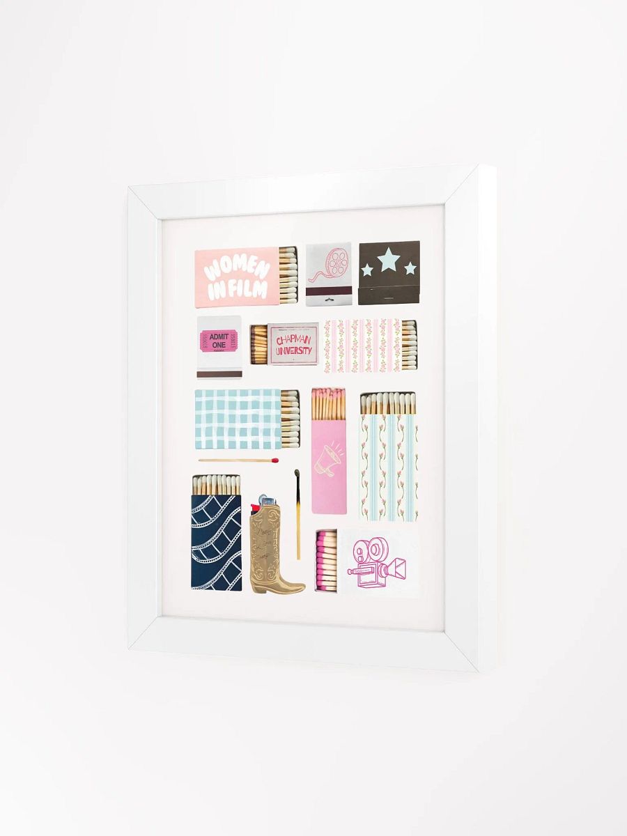Wif Matchbook Framed Poster product image (83)