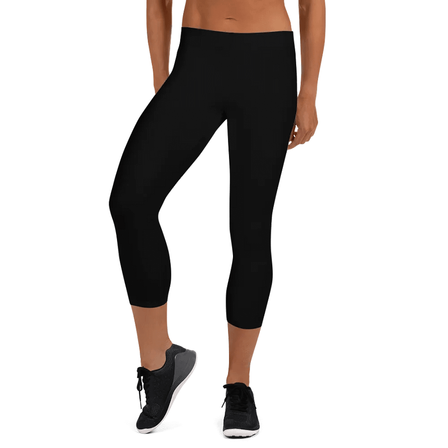 Hello Autumn-Black Capri Leggings for HER product image (8)