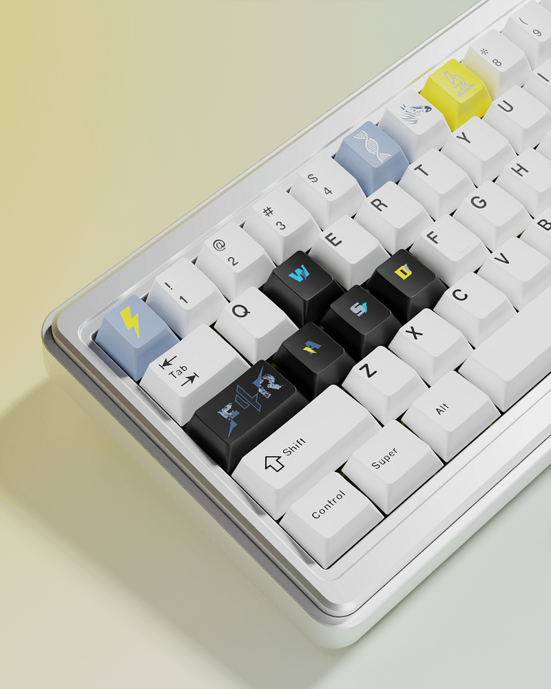 Fight4Rare Novelty Keycaps & Deskmat