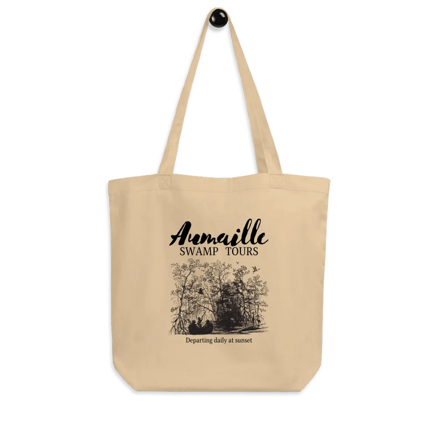Swamp Tour Organic Cotton Tote Bag product image (7)