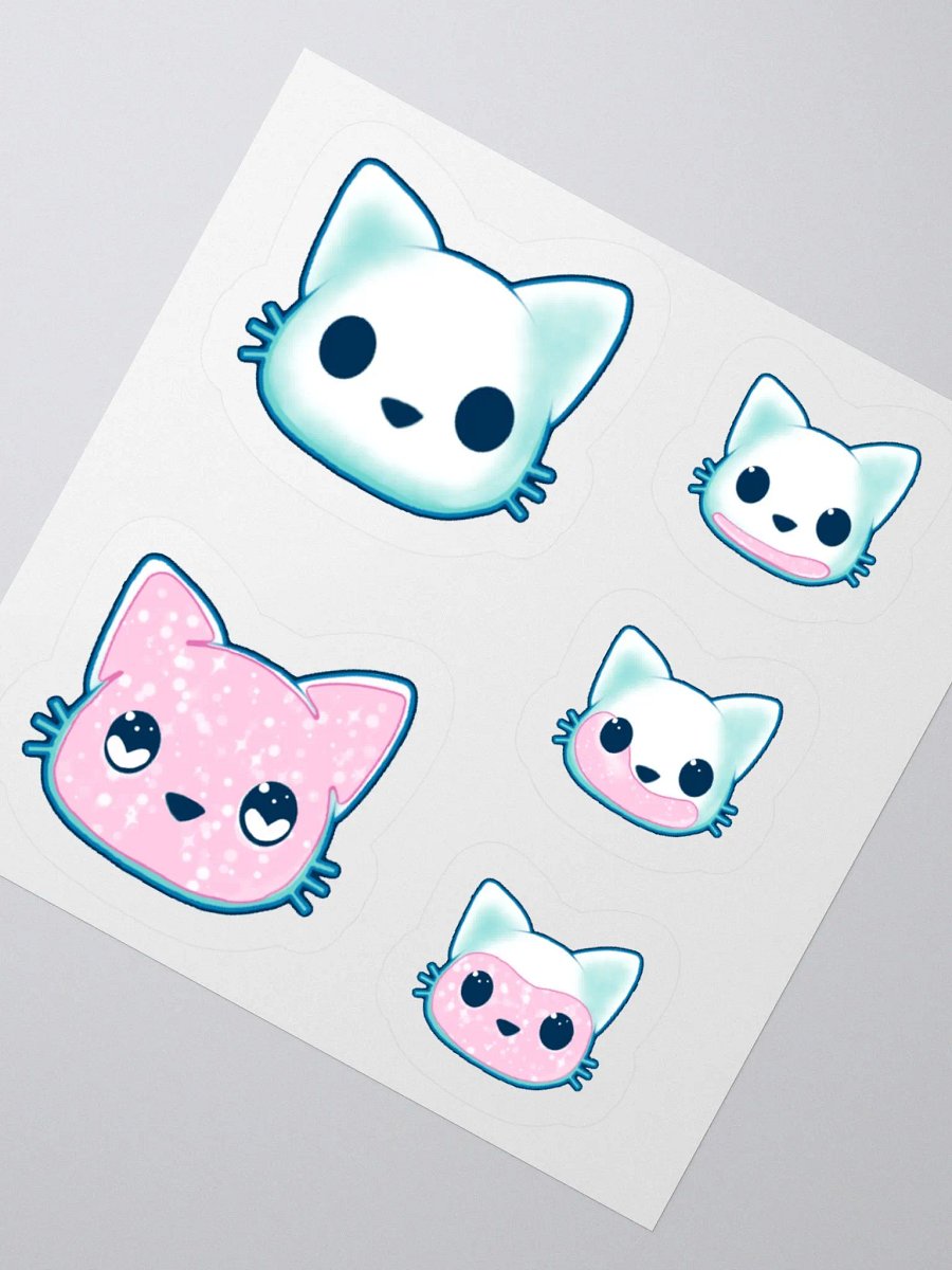 Whiskered Whimsy Sticker Pack product image (3)