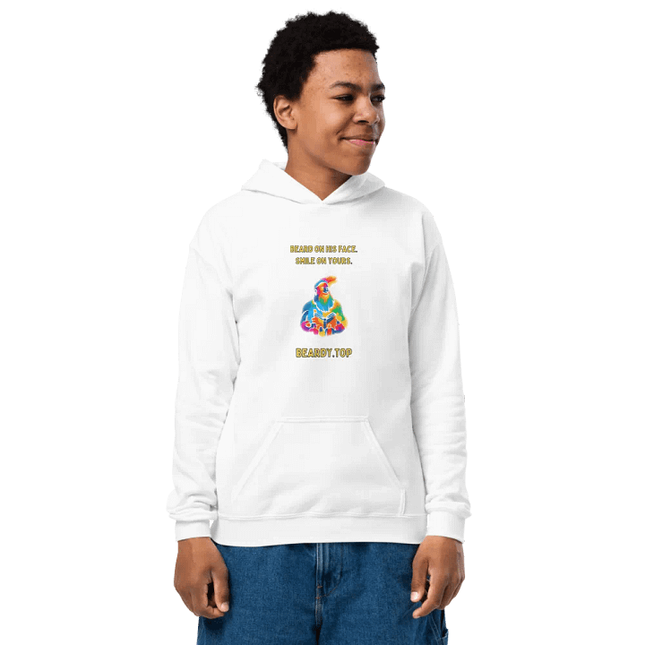 Kids' Beardy Mosh Hoodie product image (1)