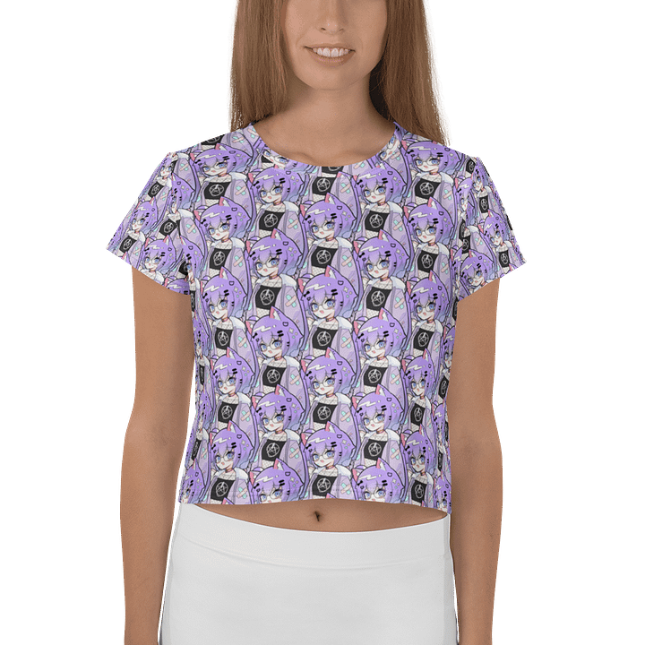 ZaynaKitty Pattern Crop Top product image (1)