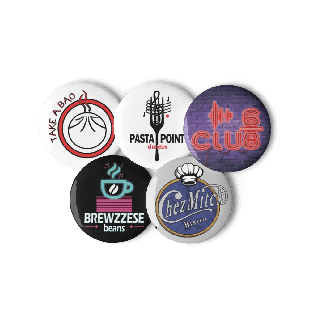 Popped Collar Pantry button set product image (2)