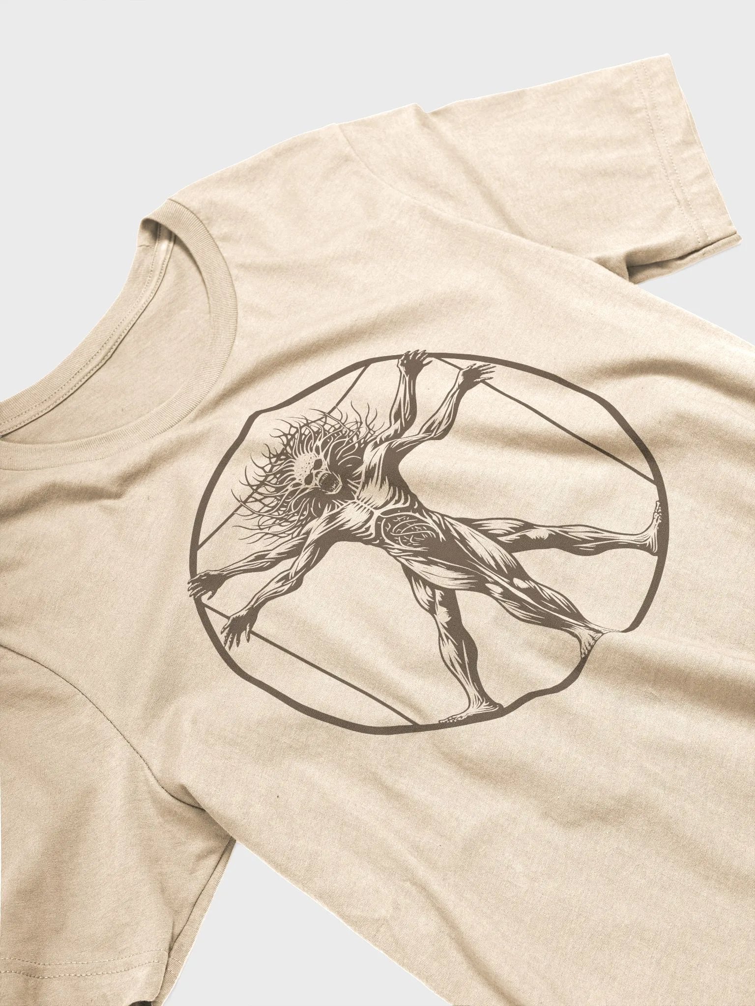 Vitruvian Monster Unisex T-Shirt product image (3)