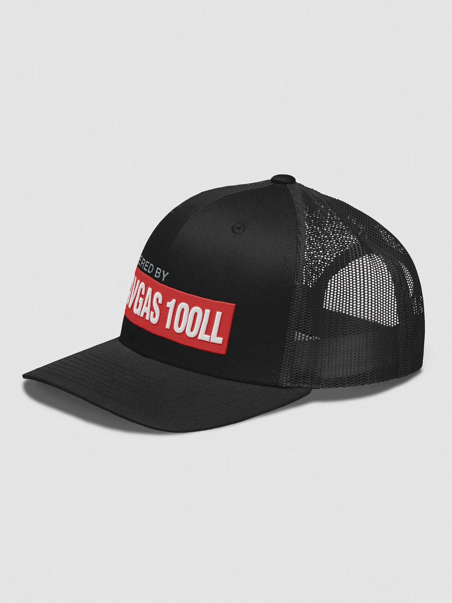 POWERED BY AVGAS 100LL - TRUCKER CAP product image (2)