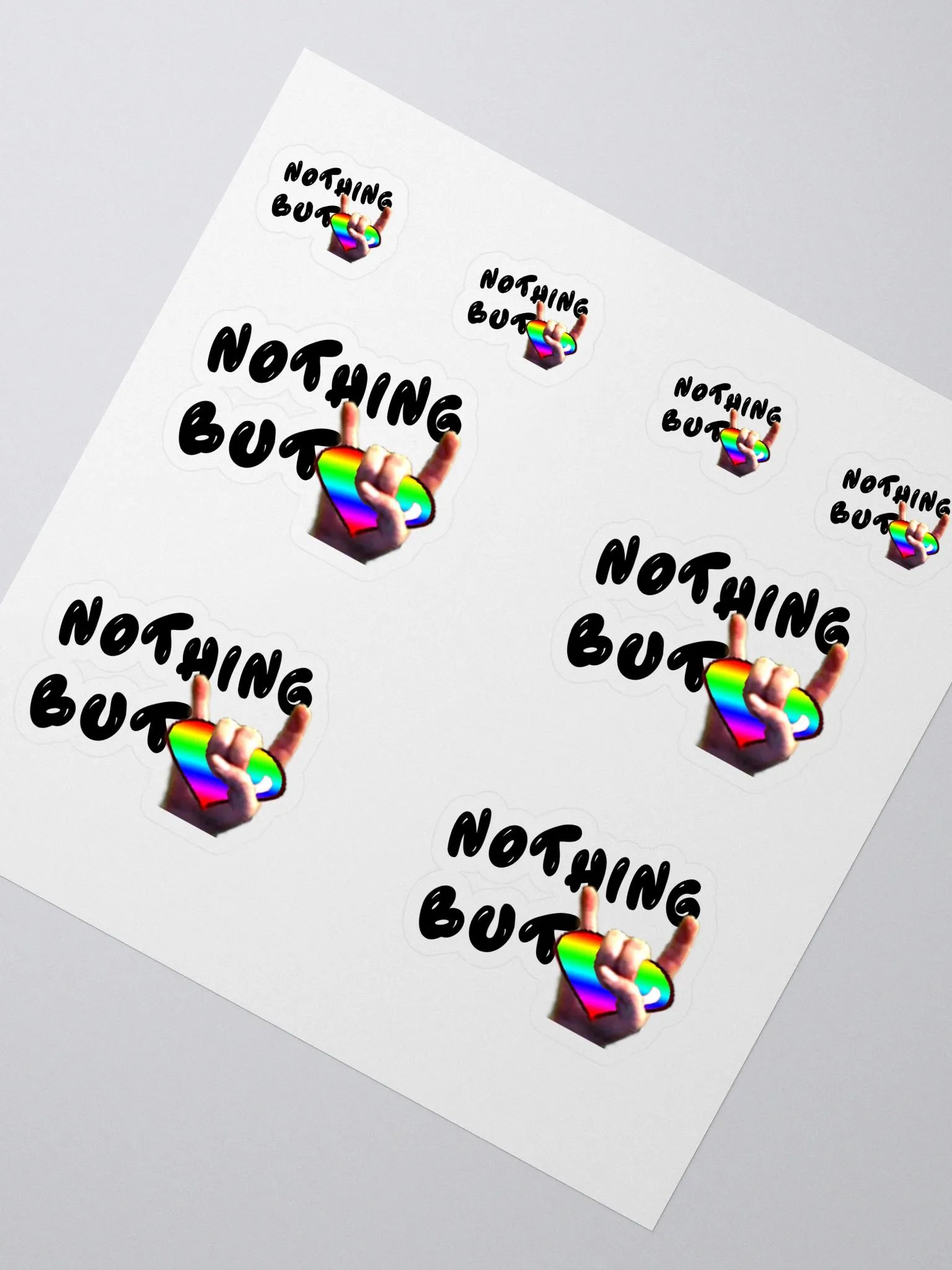 Nothing But Love - Stickers - Pride Edition product image (2)