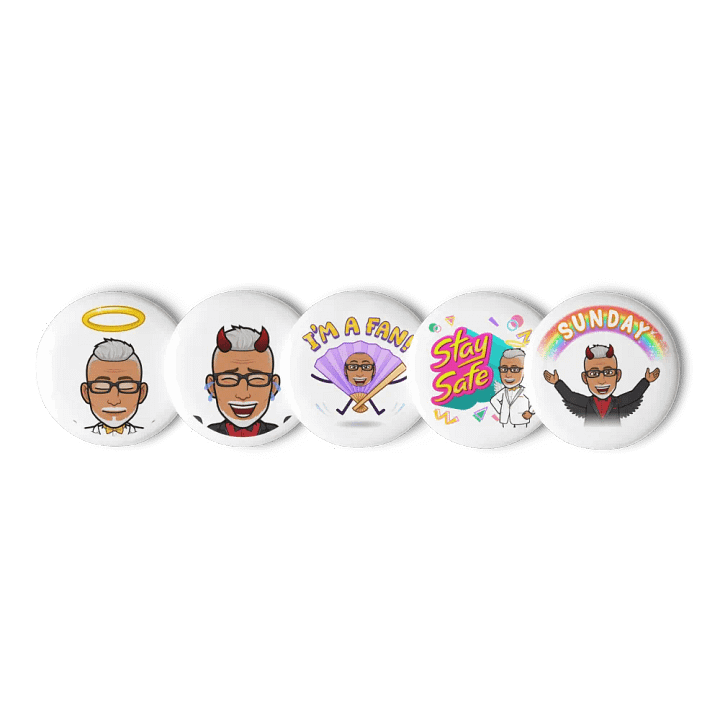 Ethereal Elder Pin Buttons Set product image (1)