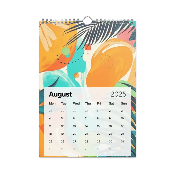 ART ABSTRACT WALL CALENDAR 2025 product image (2)